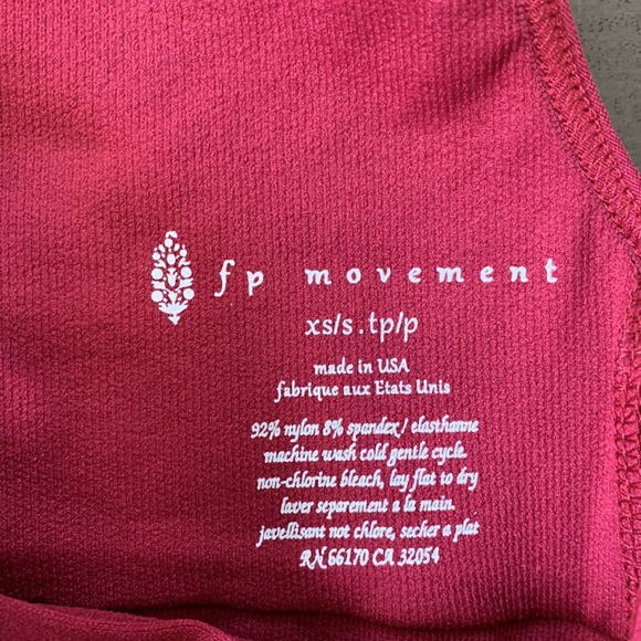 NWOT! FP Free People Movement Seamless Method Bra Sz XS/S - Picture 5 of 5